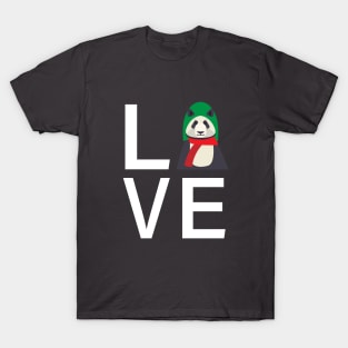 Love panda velentine T-Shirt